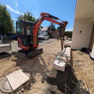 Minibagger 1,8t mit Fahrer